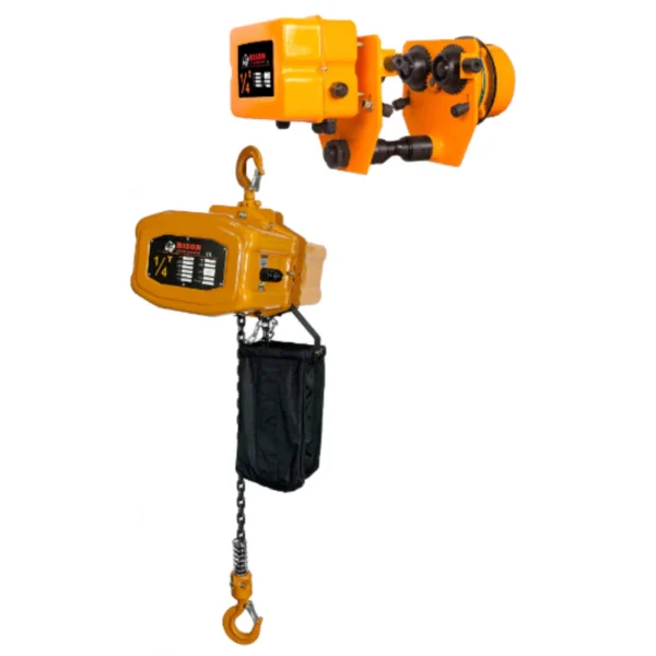 Electric Chain Hoist - Bison 1/4 Ton Single Phase Hoist - 21 ft/min - Image 2