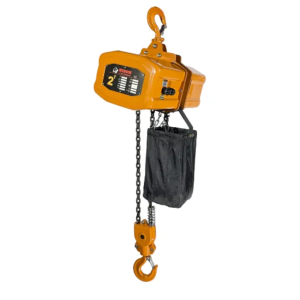 Electric Chain Hoist - Bison 2 Ton Single Phase Hoist - 10.5 ft/min