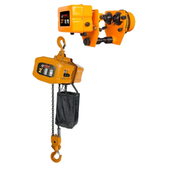 Electric Chain Hoist - Bison 2 Ton Single Phase Hoist - 10.5 ft/min - Image 2