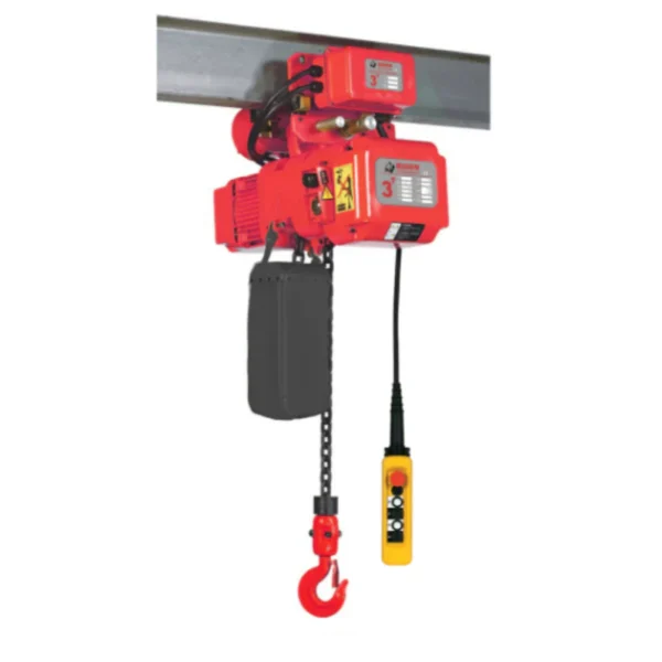 Electric Chain Hoist - Bison 3 Ton Three Phase Hoist - 21.65 ft/min - Image 2