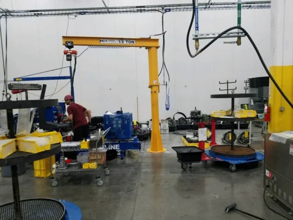 Medium Duty Freestanding Jib Crane - 1 Ton (2,000 lbs) - Image 3