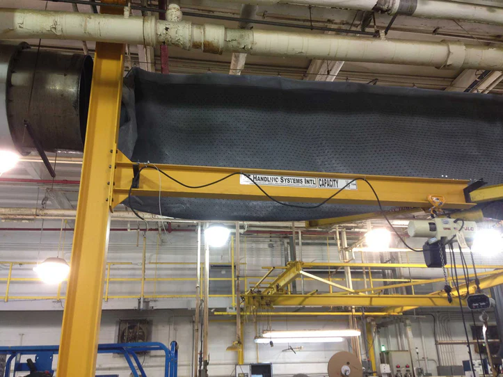 Mast Type Jib Crane Floor Mounted - 1/2 Ton (1,000 lbs) - Image 6